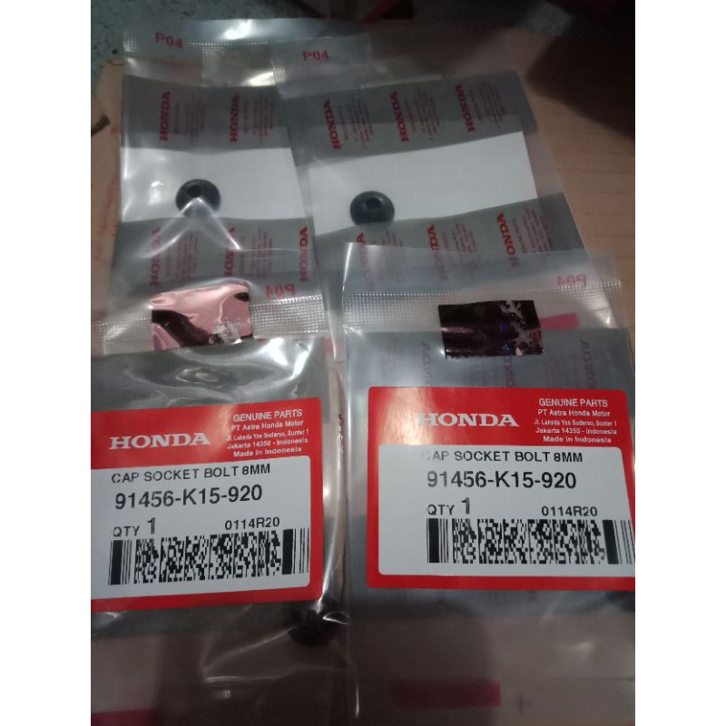 tutup baut stang beat streat 91456-K15-920