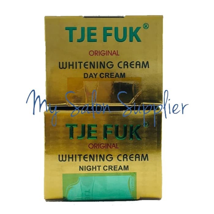 Tje Fuk Whitening Day Cream 15g + Night Cream 15g Set ORIGINAL