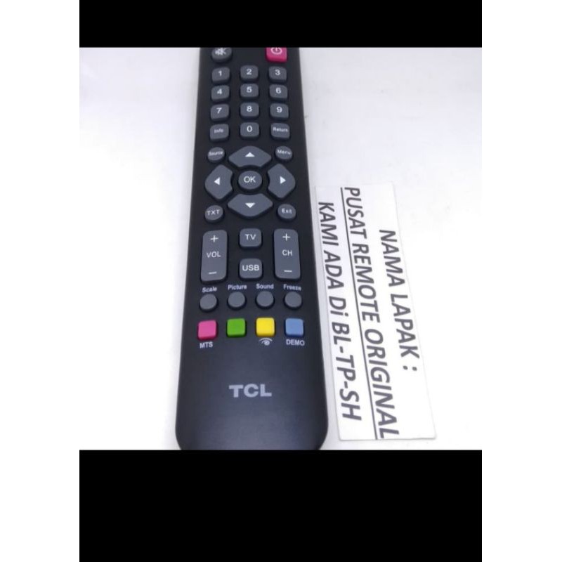 REMOTE REMOT TV LED LCD TCL ORIGINAL ASLI