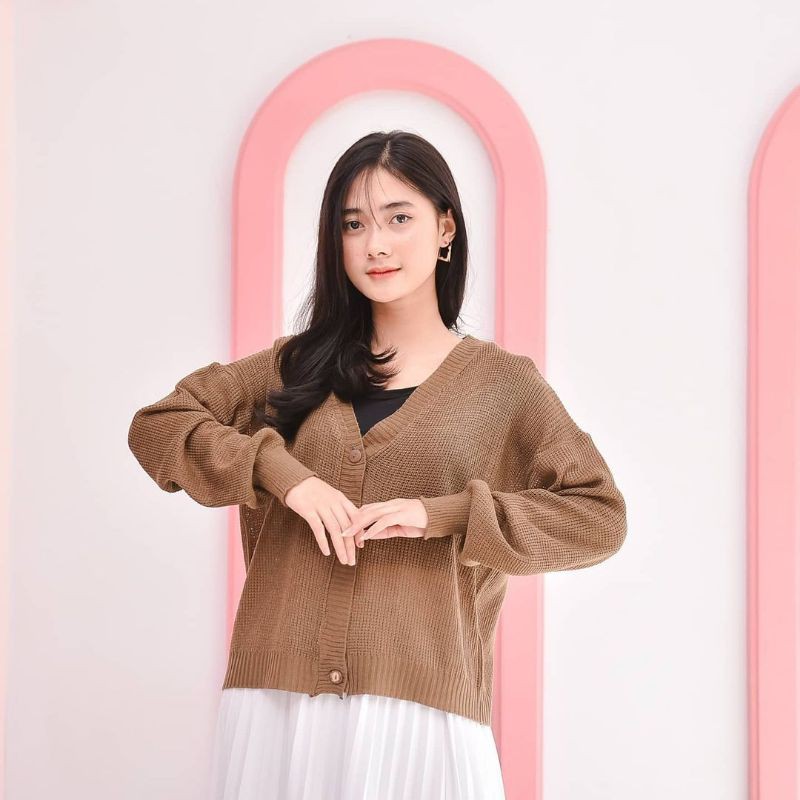 SHIREN CARDIGAN KNITE WANITA TERMURAH TERLARIS'