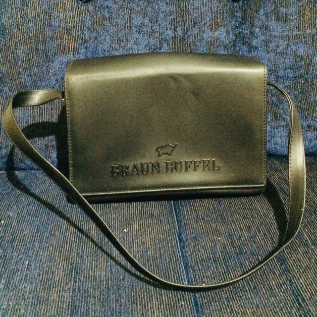 Tas pesta braun buffel second
