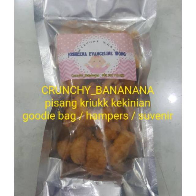 

rambak pisang / crunchy_bananana / kripik pisang