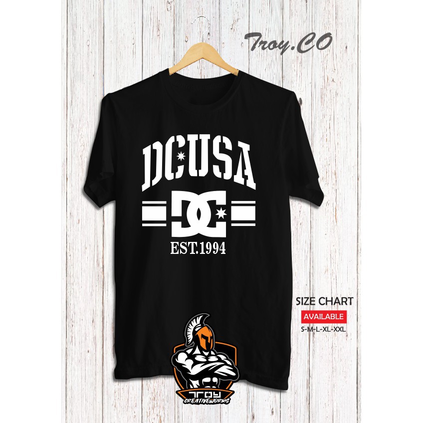 (BEST SALE)     kaos/tshirt/gildan/sablon/polyflex/custom/distro/DC/usa -Troy.co  -screen