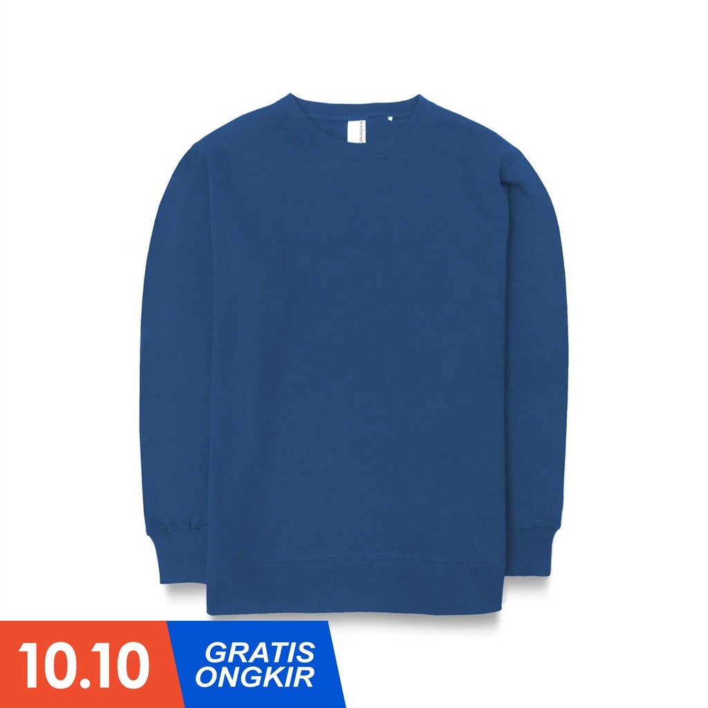 

Human Greatness Crewneck Classic Blue