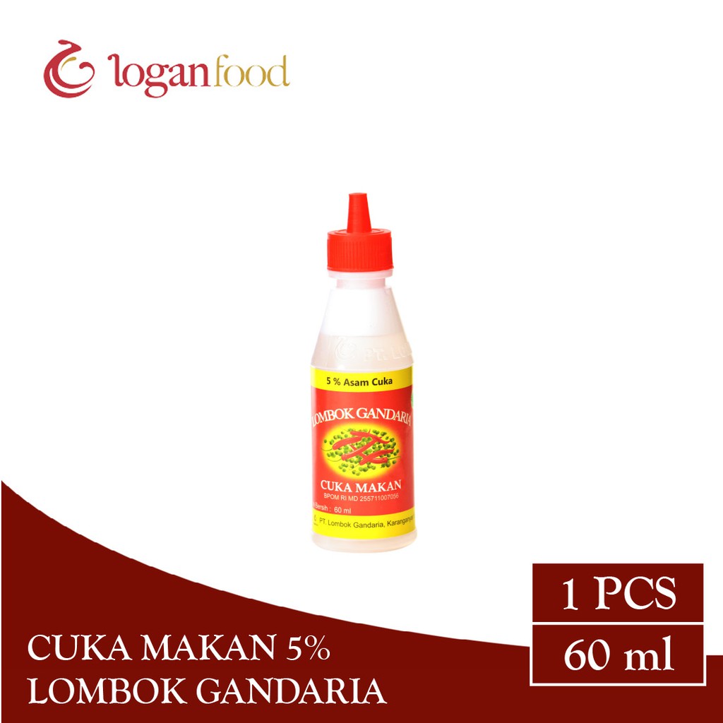 

Lombok Gandaria Cuka Makan 5 % Botol HDPE 60 ml