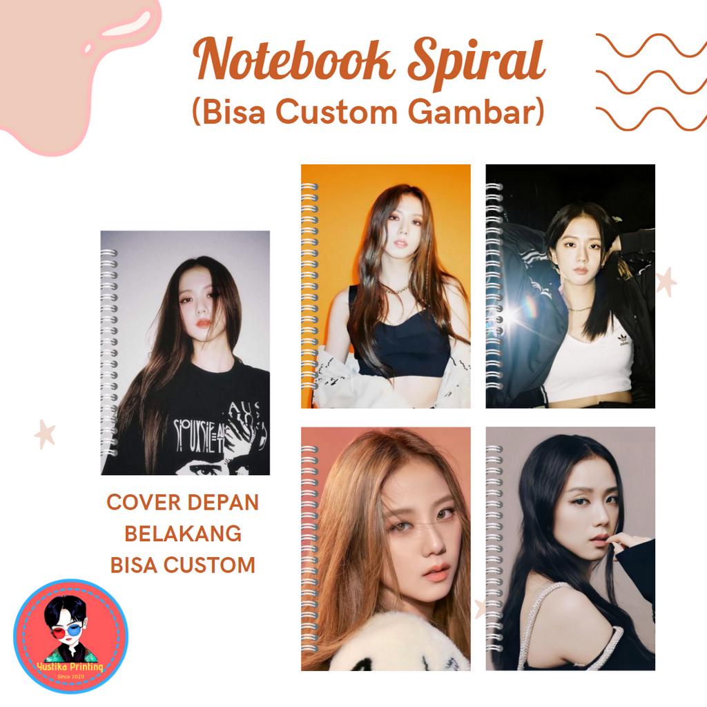 

notebook spiral blackpink jisoo kpop - bisa request gambar lain