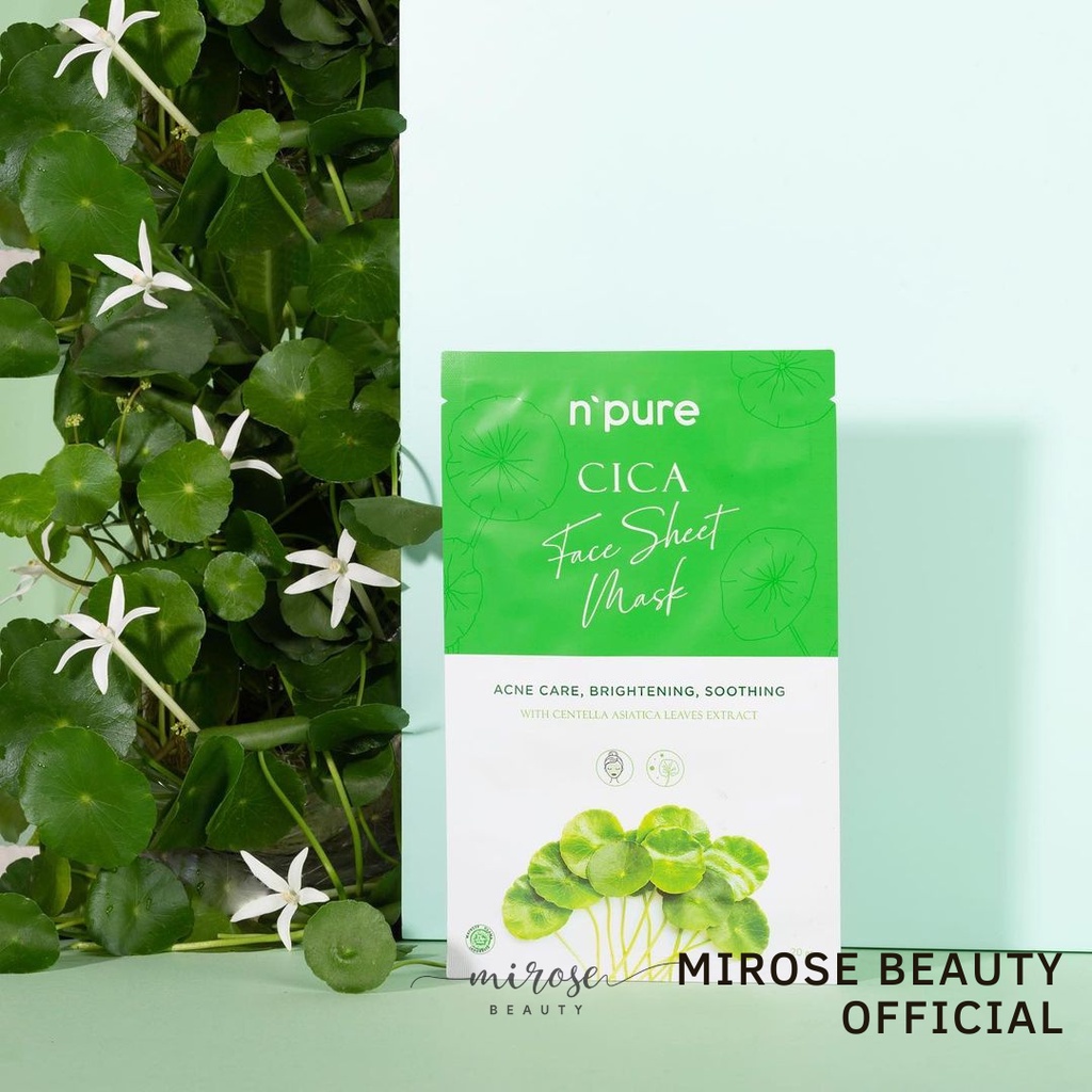 NPURE Centella Asiatica SHEET MASK