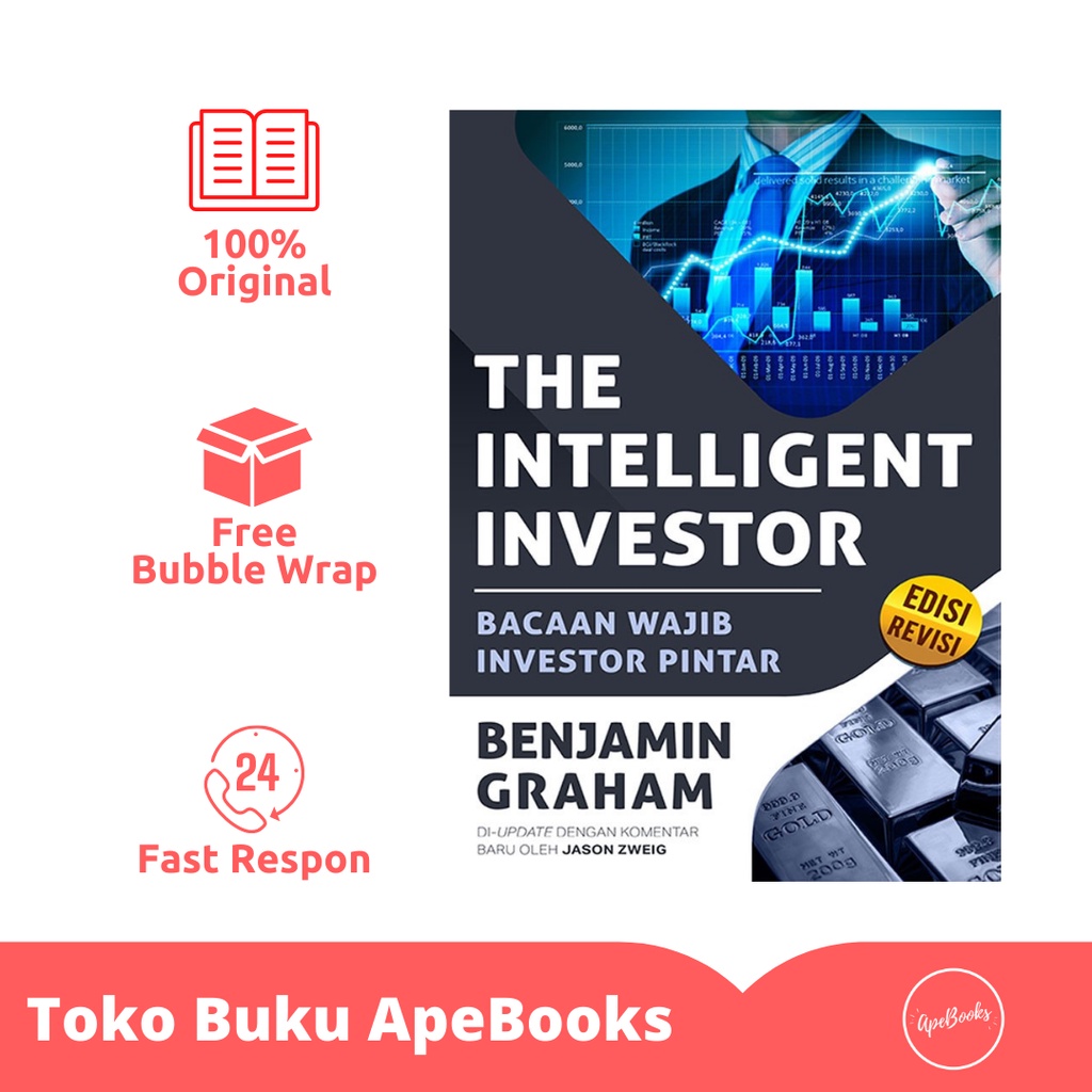 Benjamin Graham - The Intelligent Investor, Bahasa Indonesia (ORI/Asli)