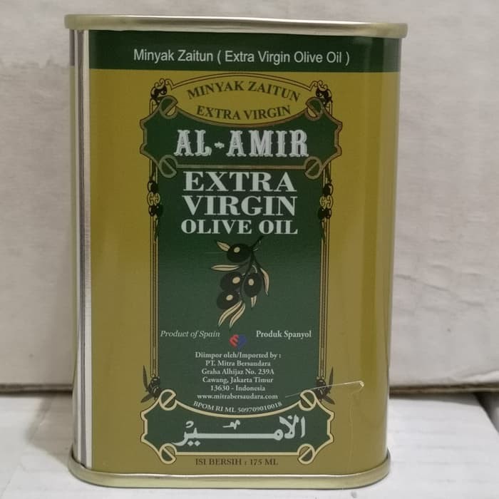 Minyak Zaitun Al Amir Kemasan Kaleng 175 Ml Extra Virgin Olive Oil Shopee Indonesia