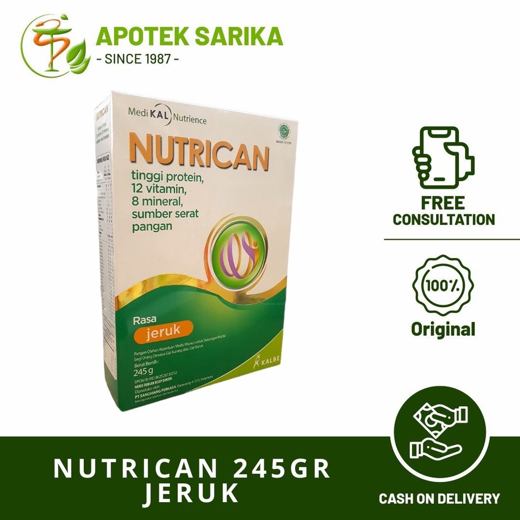 

NUTRICAN 245GR JERUK & PISANG