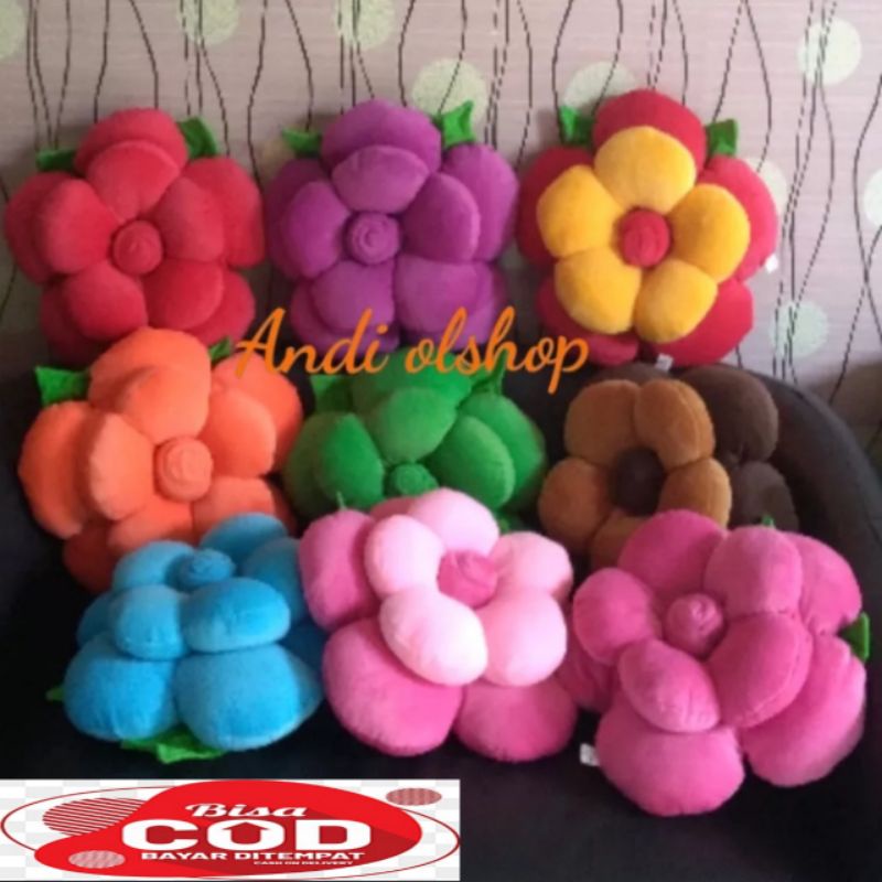 bantal sofa mawar bantal bunga cantik/bantal bunga mawar