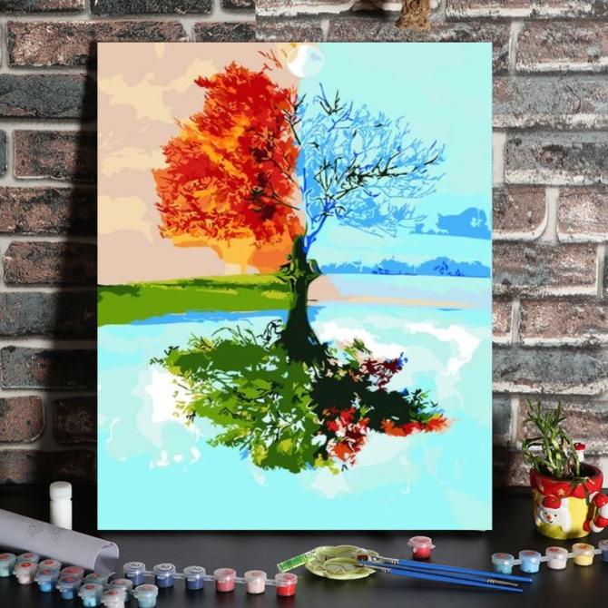 

BAYAR DITEMPAT DIY Paint by Number FRAMED (With Frame) Painting by Numbers Kit/CAT AKRILIK SET/CAT AKRILIK SET 24 WARNA/CAT AKRILIK PASTEL/CAT AIR/CAT AIR LUKIS SET/CAT AIR GIOTTO/KUAS LUKIS 1 SET/KUAS LUKIS KECIL/KUAS LUKIS LENGKAP/KANVAS LUKIS/KANVAS