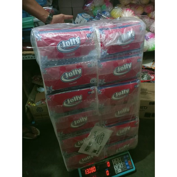 Jolly facial tissue 250 shets Satu Ball Isi 48 pcs