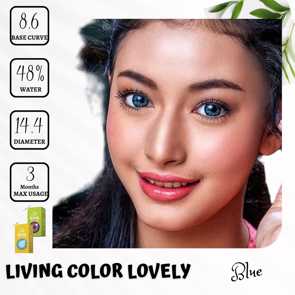 SOFTLENS LIVING COLOR - LOVELY - 3.00 sd - 6.00