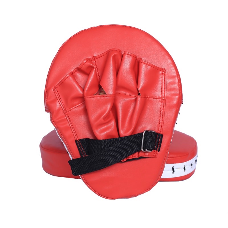 RUI KANG Sarung Tangan Tinju MMA Muay Thai Leather Glove PU Foam Boxer Target Pad - FE-BO0068