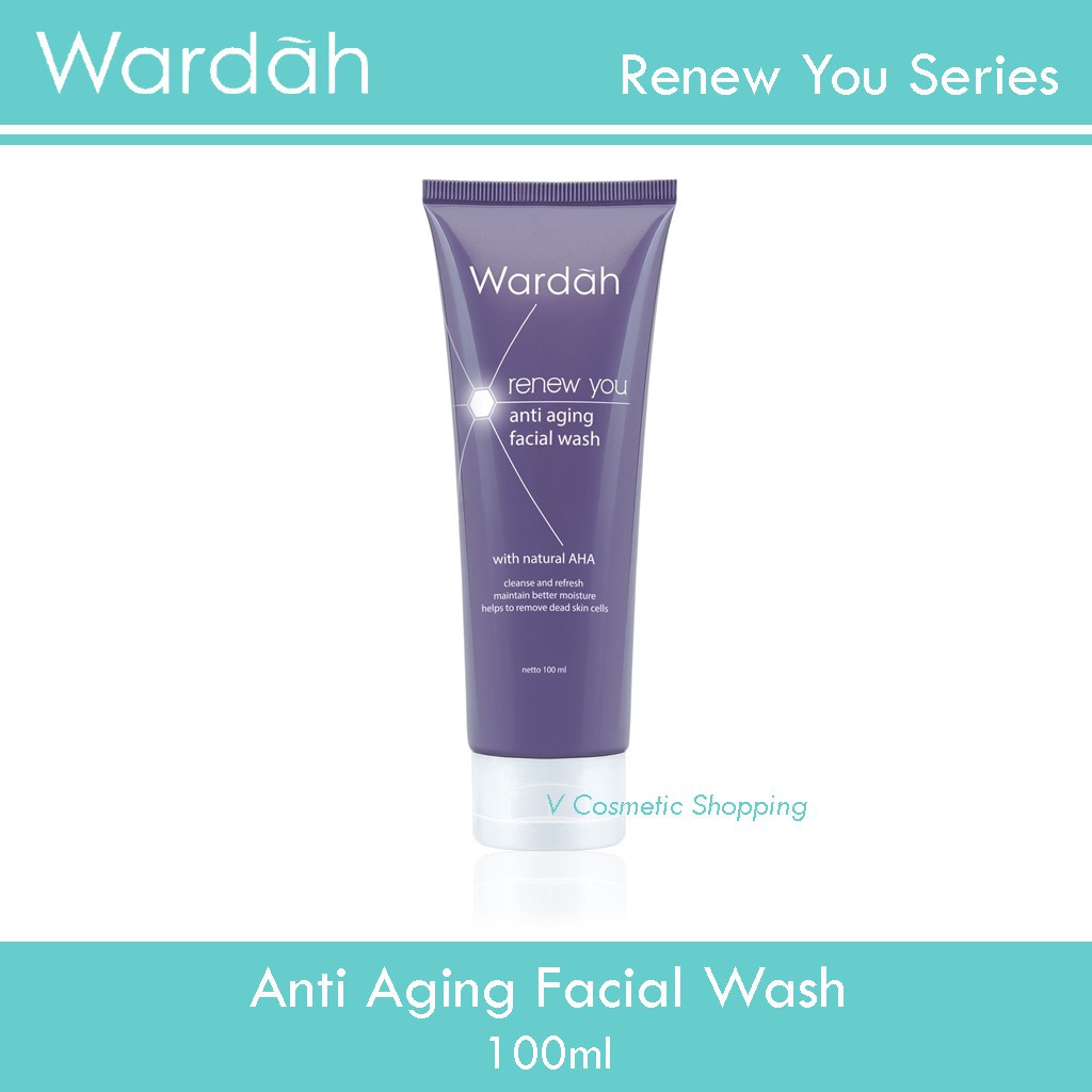 WARDAH RENEW YOU ANTI AGING FACIAL WASH 100 ML