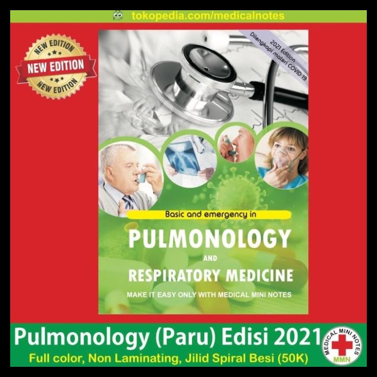 

TERBARUU!! Medical Mini Notes PULMONOLOGY (Pernapasan) buku saku kedokteran PROMO