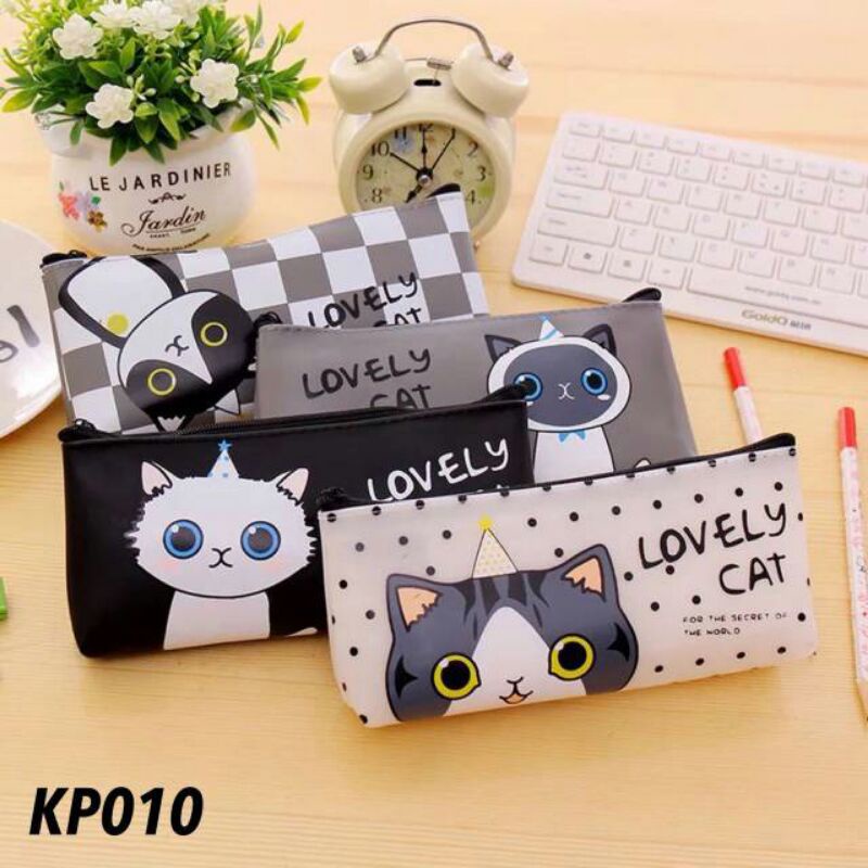 Kotak Pensil / Tempat Alat Tulis Lovely Cat Murah