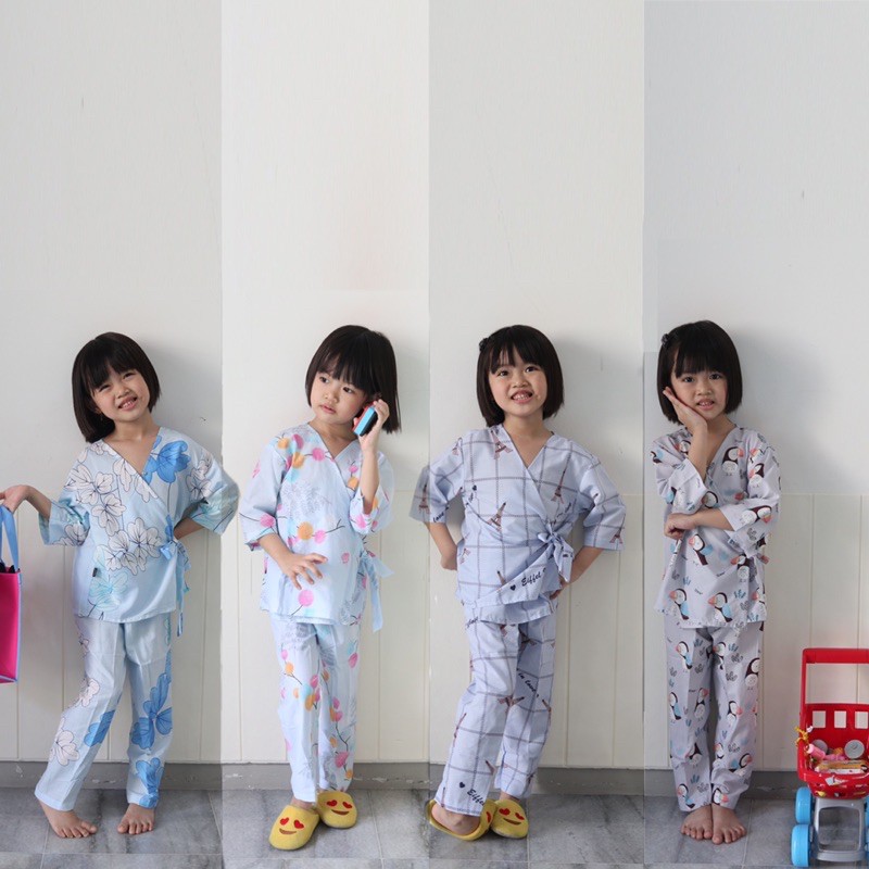 Kimono Anak SIZE 6 KATUN EROPA PREMIUM ( 5 - 6 th )