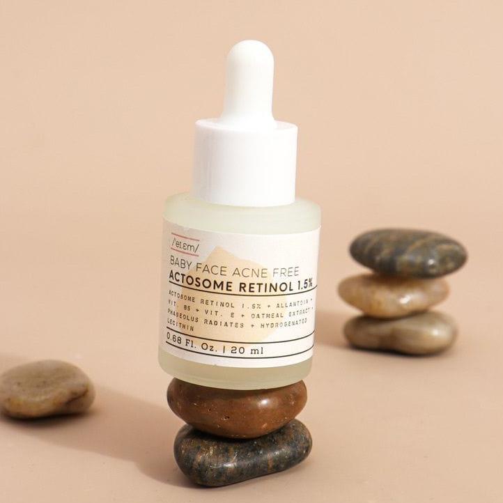 ★ [] Eiem Beauty Baby Face Acne Free Serum, actosome retinol 1.5% | Serum Hyaluronic & Niacinamide M