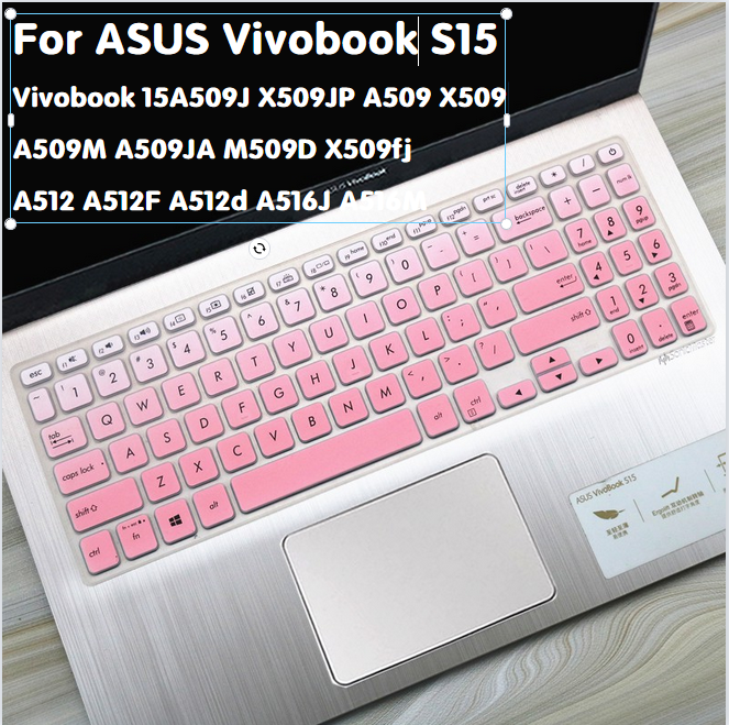 Pelindung Keyboard Laptop Bahan Silikon Untuk ASUS Vivobook S15 S5300U 15.6 Inch X515 X509FJ M515DA X509JA X509DA X509J M509DA