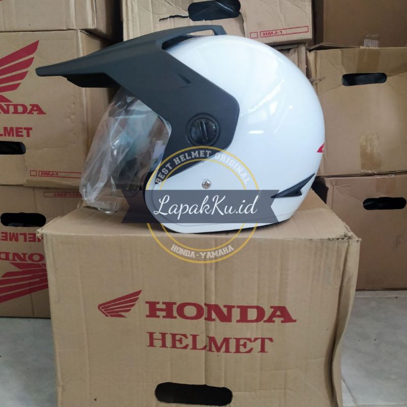 OBRAL Murah Helm Honda CRF 150 Semi Cross, Retro, TERBARU SNI Original Honda
