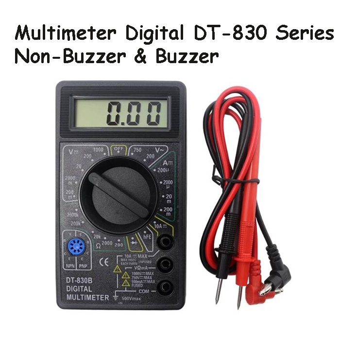 Multimeter Multimeter Avometer Digital DT-830B DT830B