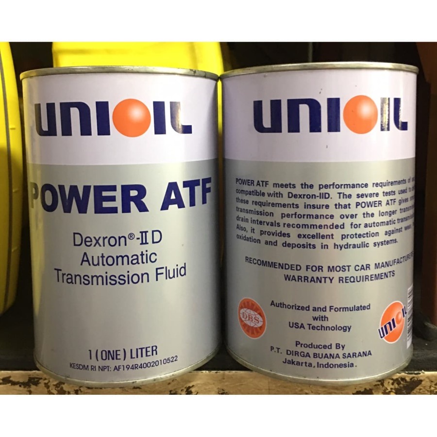 OLI TRANSMISI / GARDAN UNIOIL Power ATF Dexron II-D - 1 LITER