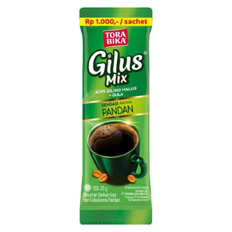 

Gilus Mix Sensasi Aroma Pandan (isi 10 Sachet)