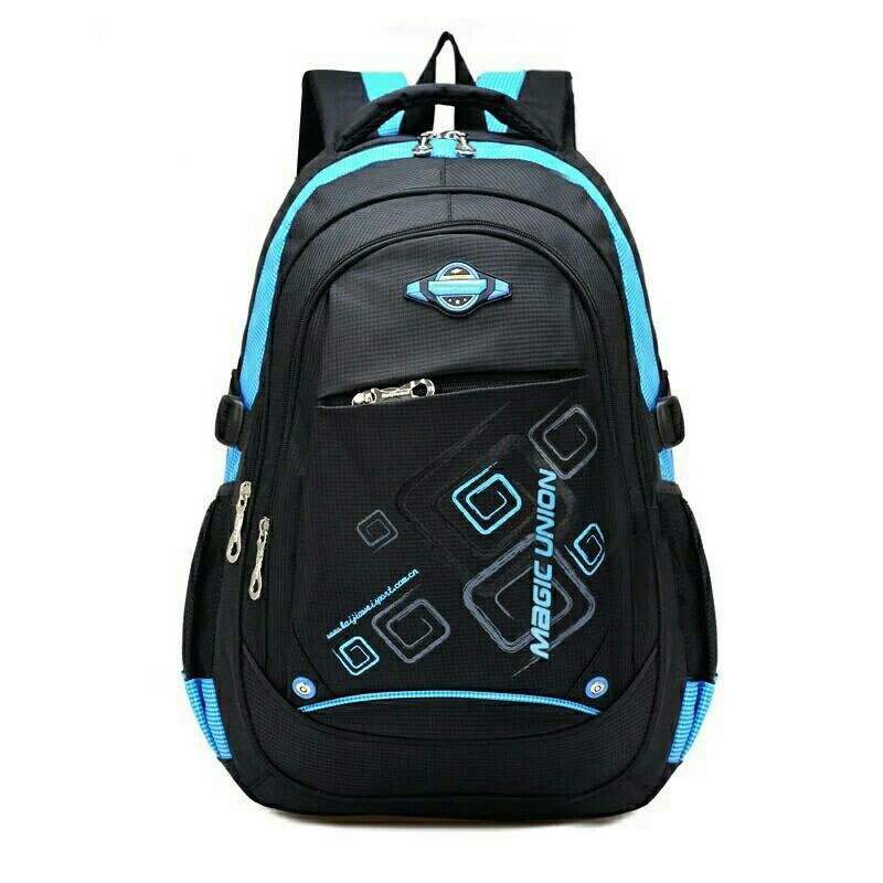 tas ransel pria magic union sport / tas laptop / tas kuliah / tas sekolah / tas promo diskon pria