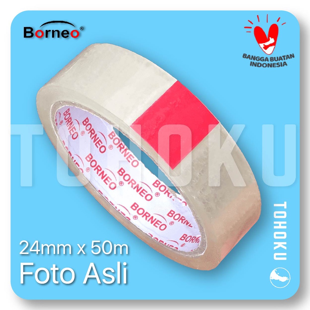 

Solatip Isolasi Bening Besar 1 Inch 24mm x 50m Berkualitas