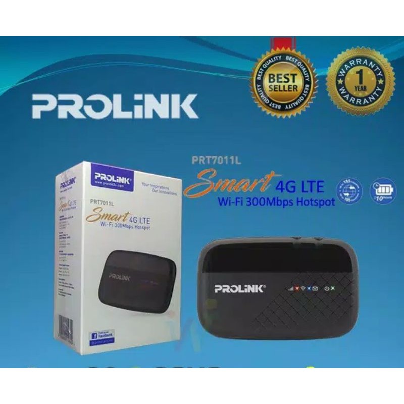 Modem Wifi prolink PRT7011L Smart 4G LTE Wi-Fi Hotspot modem murah All Operator