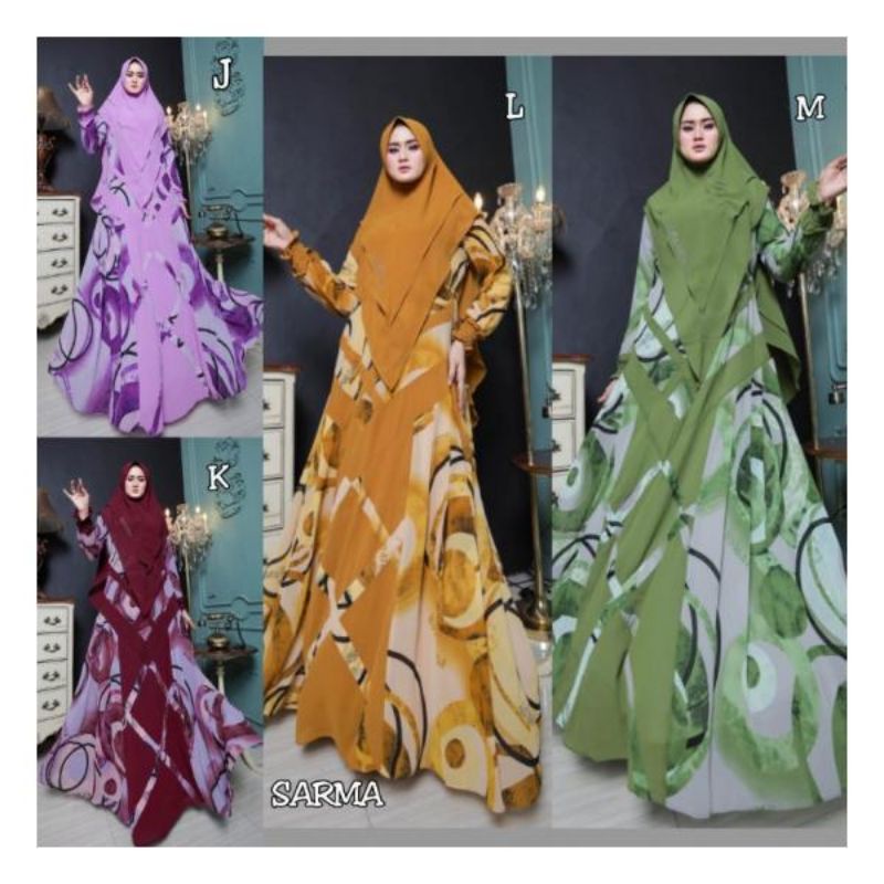 Gamis SARMA BY HUMAIRA