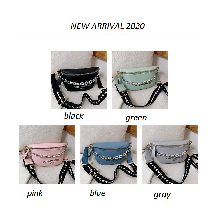 (2PC BISA IKG)GTBI9988299 NEW ARRIVAL !!! TAS PINGGANG IMPORT PREMIUM TERBARU