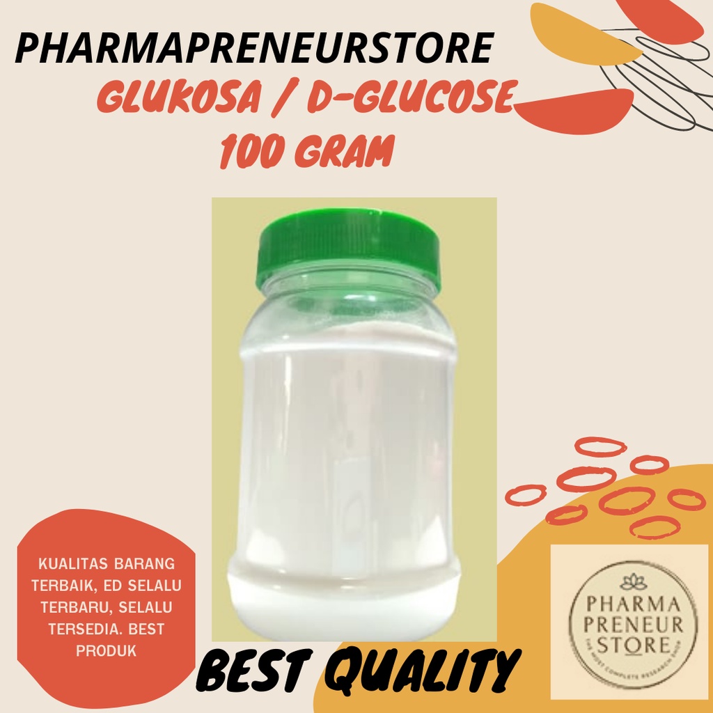 Glukosa / D - Glucose Powder Best Quality 100 Gram