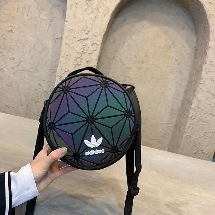 TAS ADIDAS BRANDED Issey Miyake Round Sling Bag SELEMPANG CEWEK WANITA WOMAN BAG IMPORT JAKARTA