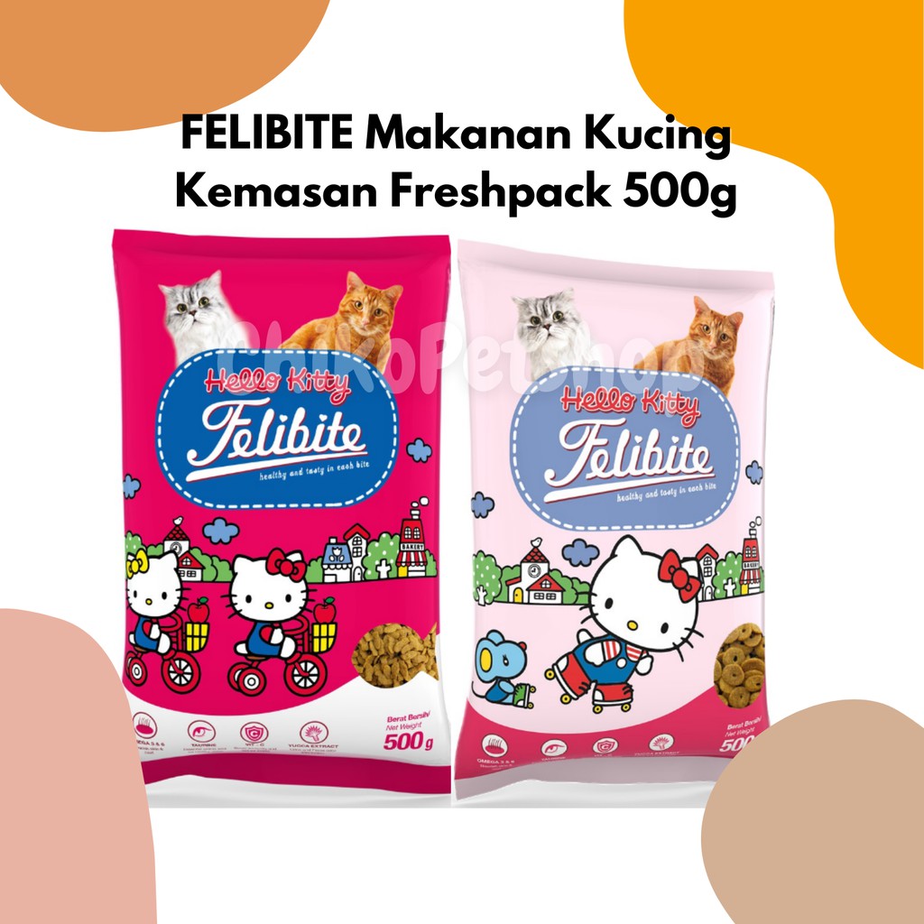 FELIBITE  felibit cat food  felibite cat food MURAH Kemasan 500 Gr