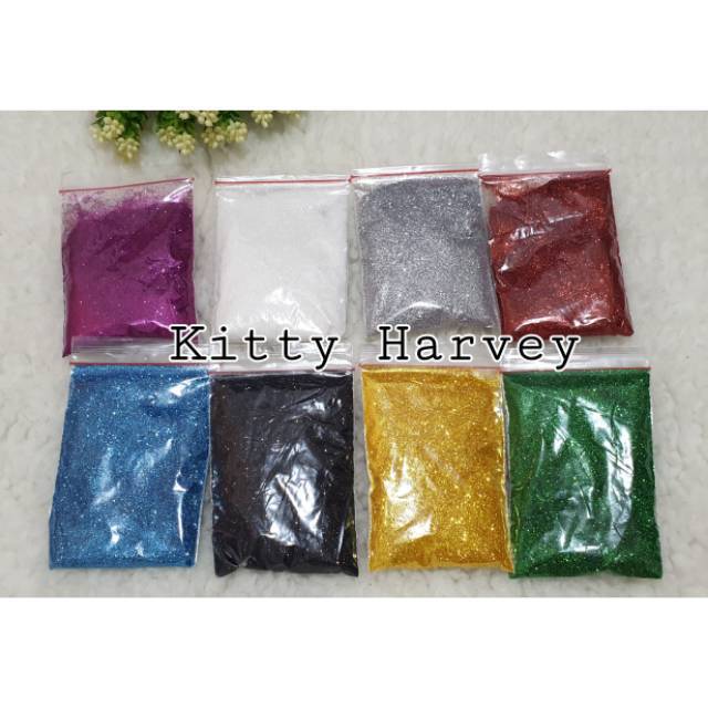 50GRAM GLITTER WARNA LENGKAP || GLITTER HENNA ART