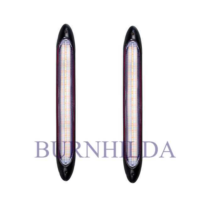 Lampu LED Mobil Running Light Strip 23.5 cm 2 PCS accesoris mobil burnhilda