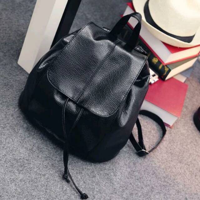 TAS RANSEL KULIT/TAS RANSEL WANITA/BACKPACK IMPORT