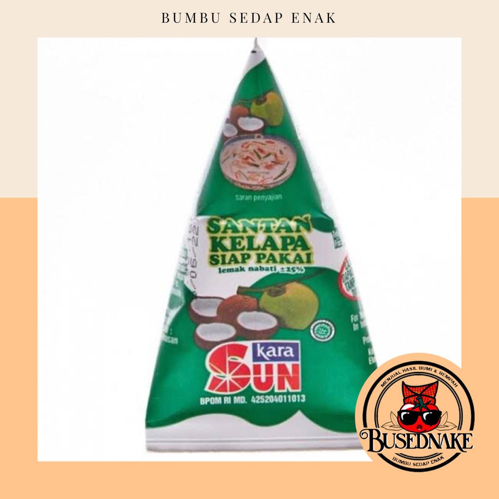 

65ml Kara SUN Santan Kelapa Siap Pakai
