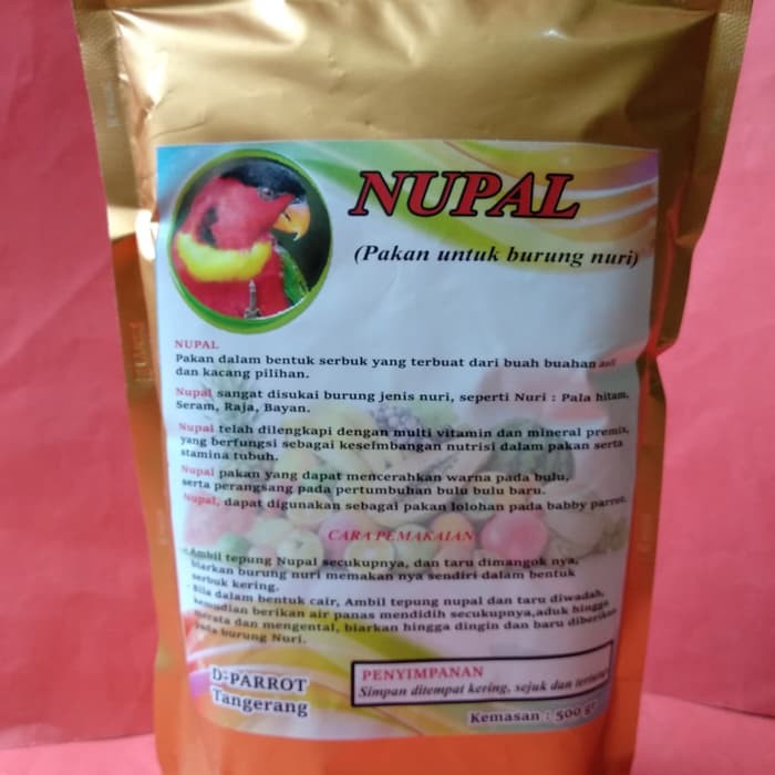 Nupal Makanan Harian Burung Nuri Shopee Indonesia