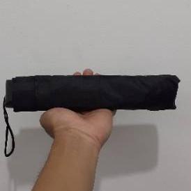 Siap Kirim.. Payung lipat warna hitam 0LF