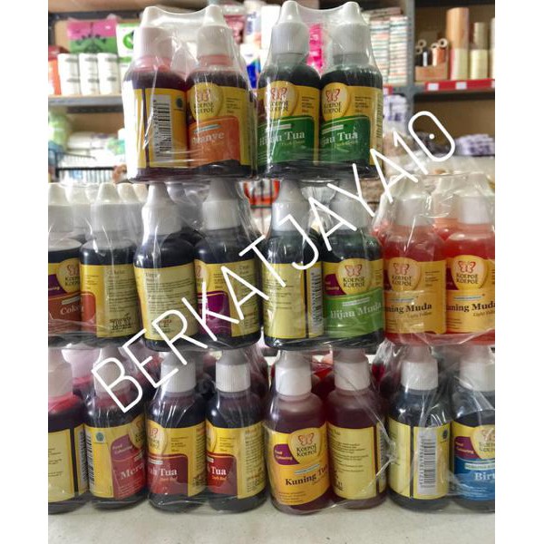 

Pewarna Makanan minuman Koepoe koepoe kupu kupu 30 ml food coloring BERKUALITAS
