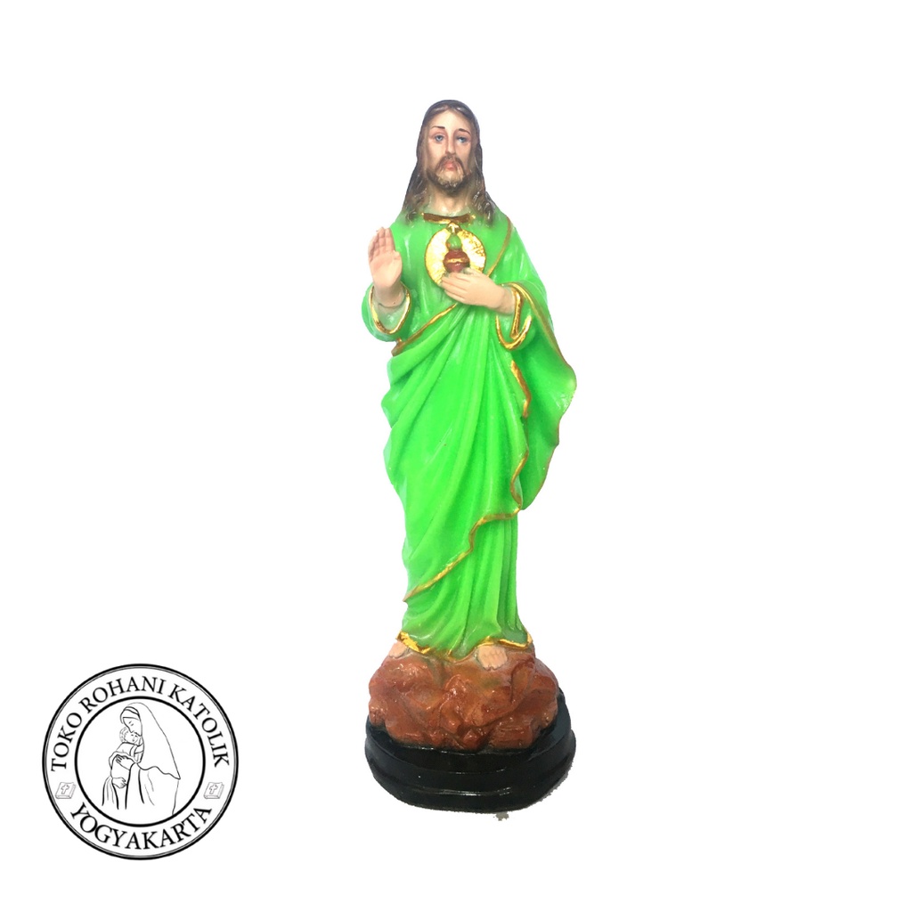 PATUNG YESUS FOSFOR 25 CM / PATUNG YESUS HATI KUDUS / PATUNG KATOLIK