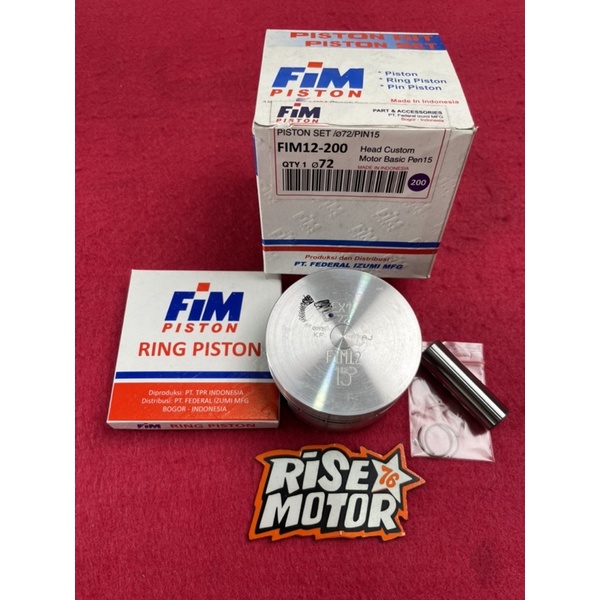 Piston Fim 72 pen 15 Mentah