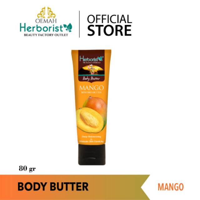 Herborist Body Butter Mango 80gr Shopee Indonesia