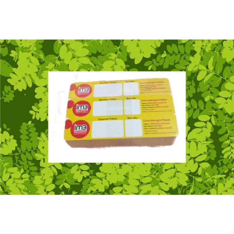 vocer Indosat kosongan