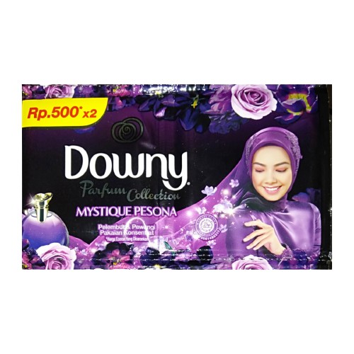 DOWNY MYSTIQUE PESONA 500X2 (1 RENTENG ISI 24 SACHET)