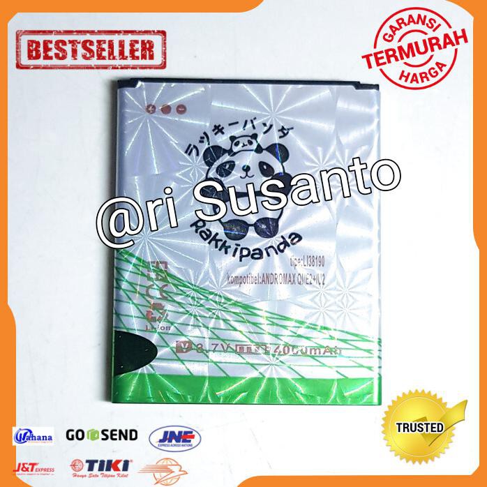 ACC HP BATERAI RAKKIPANDA LI38190 SMARTFREN ANDROMAX QI E2+ U2 4G LTE